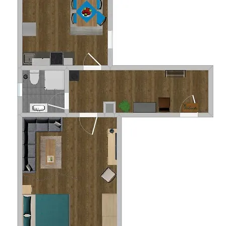Ferienwohnung Mali Arrach Exterior foto